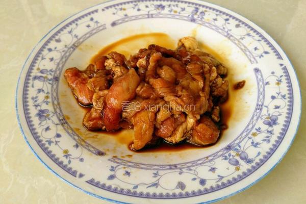 胡萝卜圈炒肉的做法图解3