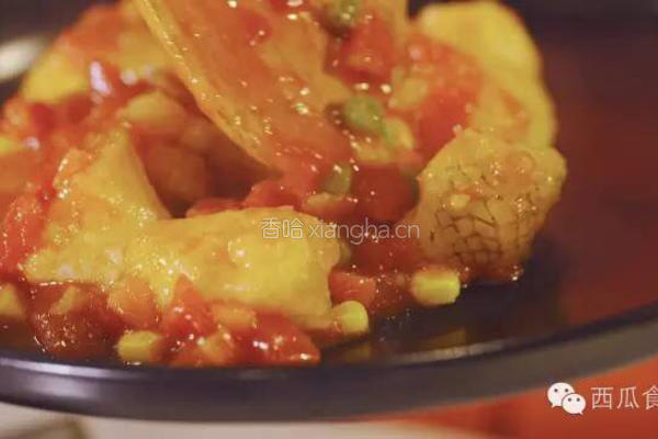 茄汁鳕鱼饭的做法图解6