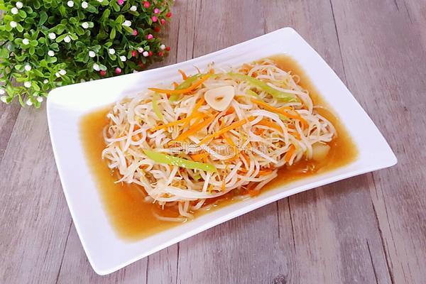 炒豆芽的做法图解9