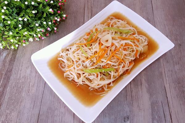炒豆芽的做法图解10