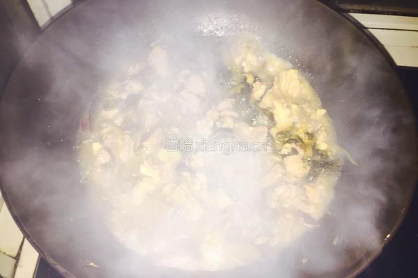 酸菜羊肉的做法图解6
