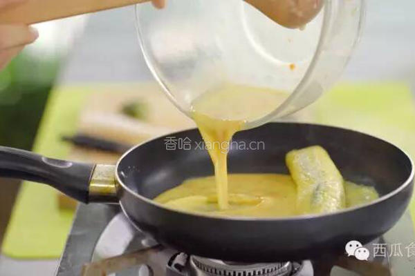 秋葵蛋卷的做法图解5