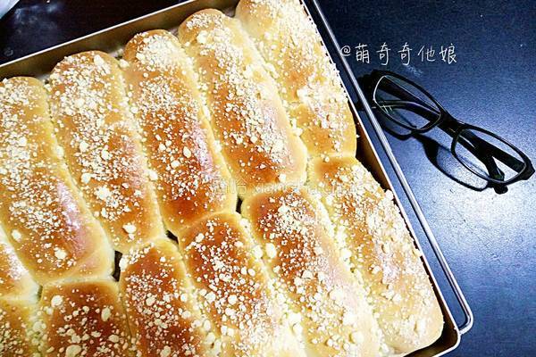 醇奶排包(中种法)的做法图解17