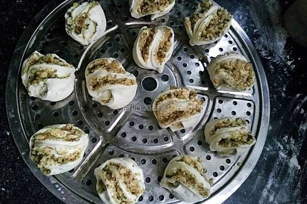 核桃花卷的做法图解15