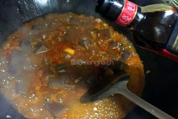 酸菜猪血的做法图解6