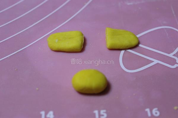 黄金小猪豆沙包的做法图解10