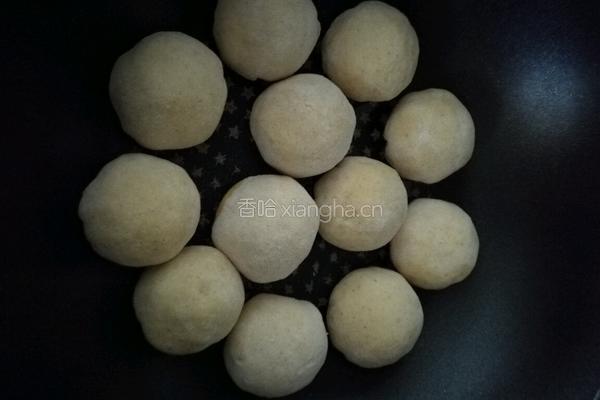 南瓜面皮豆角馅生煎馒头的做法图解6