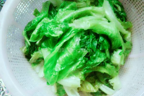剁椒生菜的做法图解5