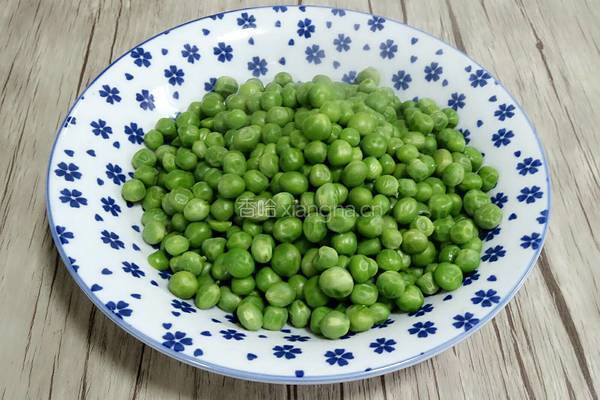 鲜豌豆猪肉粒的做法图解4