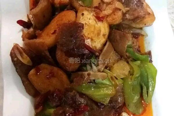 大刀回锅肉的做法图解8