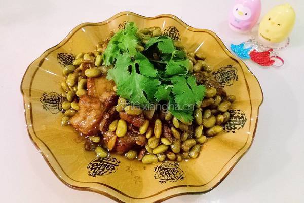 排骨烧青豆的做法图解13