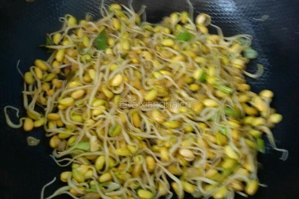 炒豆芽的做法图解6