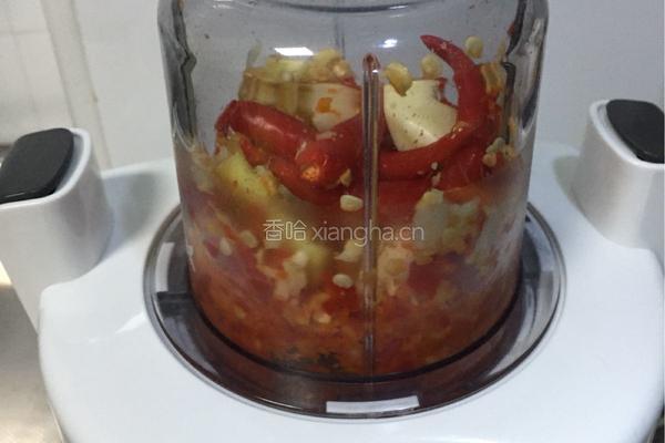 豆鼓辣椒酱的做法图解3