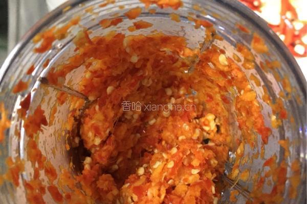 豆鼓辣椒酱的做法图解4