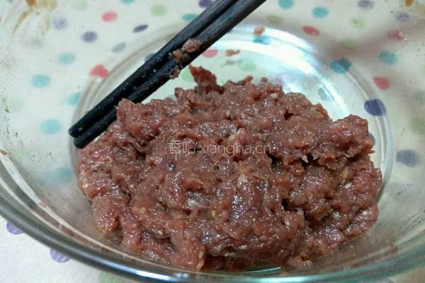 牛肉胡萝卜馅饼的做法图解6