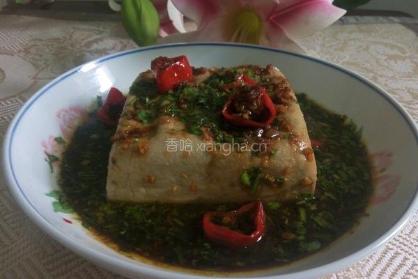 凉拌豆腐的做法图解6