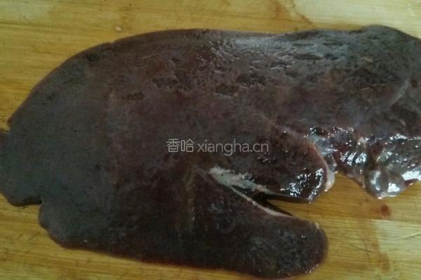 酱爆猪肝的做法图解2