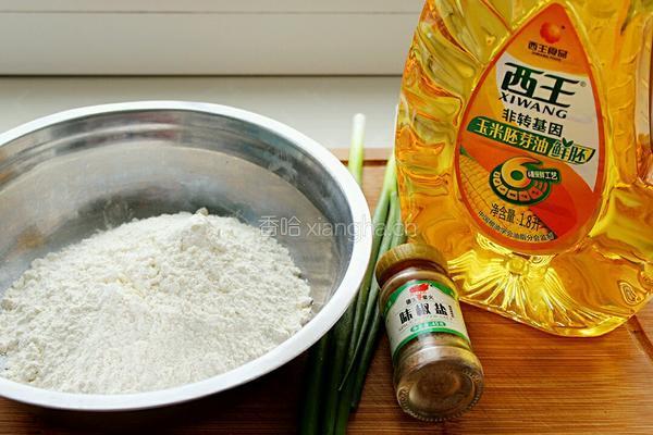 椒盐盘丝饼的做法图解1