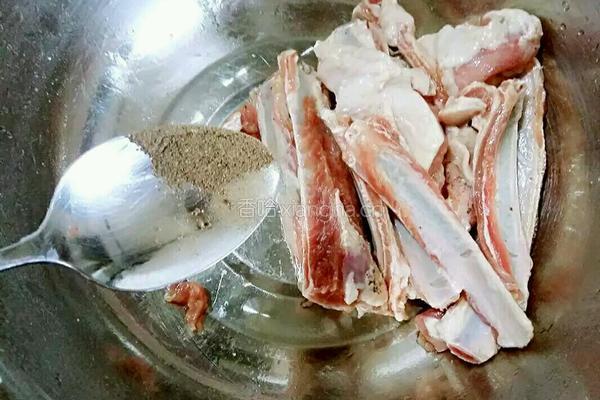 干煸手抓羊排（麻辣孜然味）的做法图解4