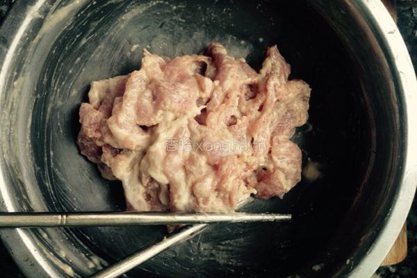 榨菜肉片汤的做法图解4