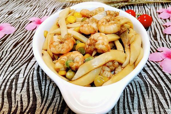 豌豆杏鲍菇炒虾仁的做法图解12