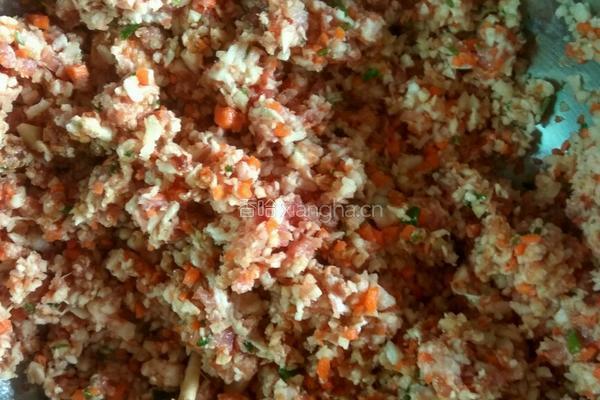猪肉莲藕馅饺子的做法图解6