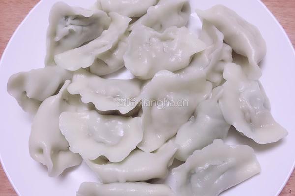 青椒馅饺子的做法图解7