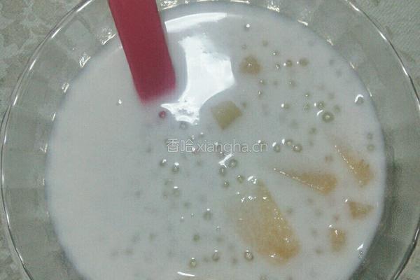 芒果西米露的做法图解4