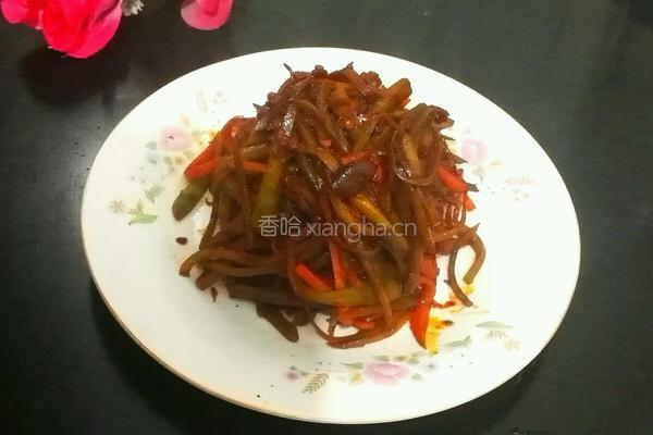 酱香三丝的做法图解7
