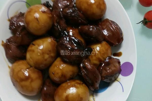 卤蛋鸭肫的做法图解5
