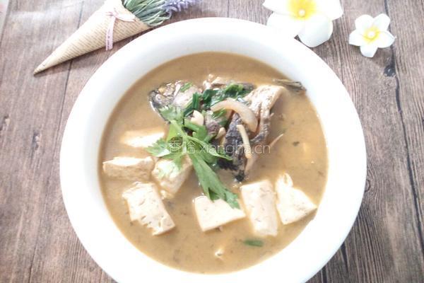 鱼头豆腐汤的做法图解12