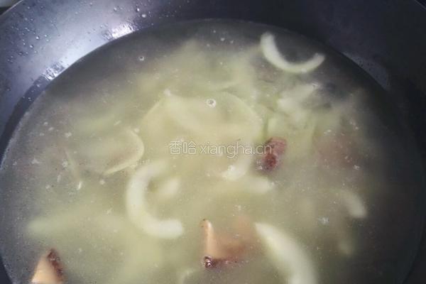 黄瓜面条汤的做法图解6