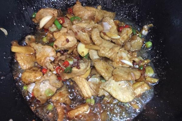 杏鲍菇炒肉的做法图解6
