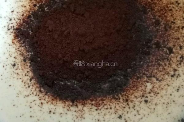 咖啡夹馅马卡龙的做法图解2