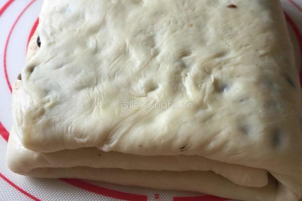 蜜红豆淡奶面包块的做法图解9