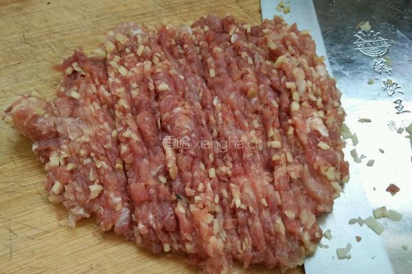 红肉饺子的做法图解3