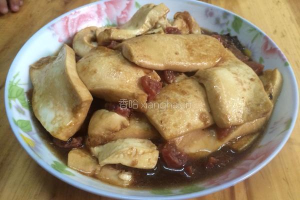 腊肠炒豆腐的做法图解10