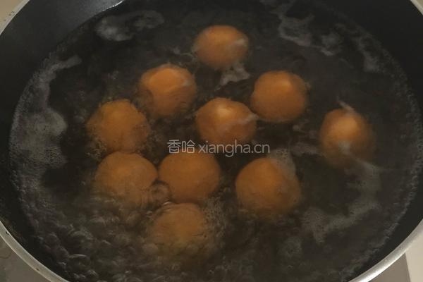南瓜汤圆的做法图解9