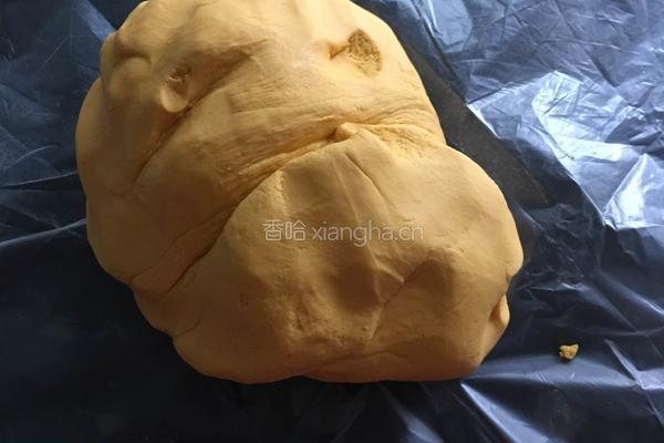 南瓜紫薯饼的做法图解7