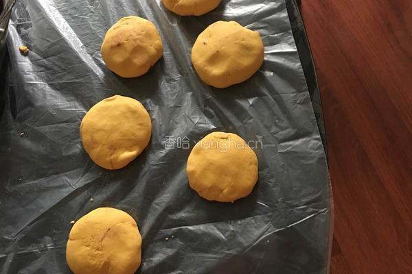 南瓜紫薯饼的做法图解10
