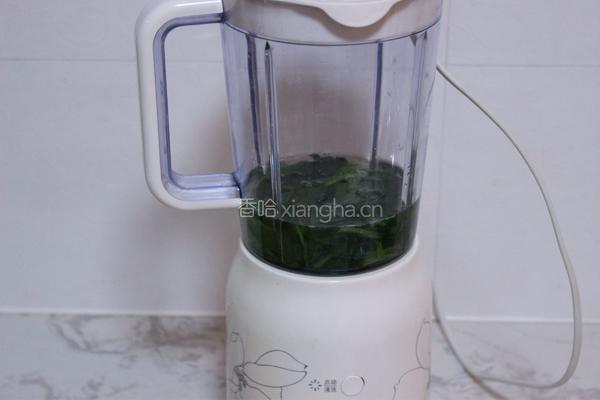 菠菜卷饼的做法图解2