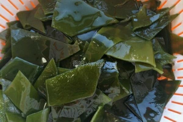 酸辣海带根的做法图解2