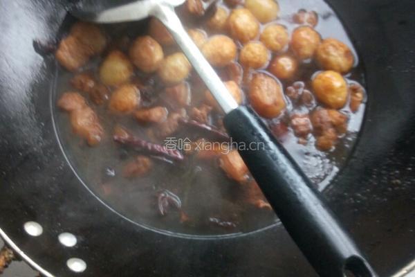 红烧肉烧鹌鹑蛋的做法图解7