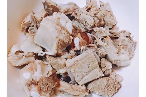 糯米蒸排骨－电饭锅版的做法图解3