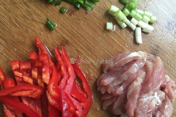 千张炒肉的做法图解2