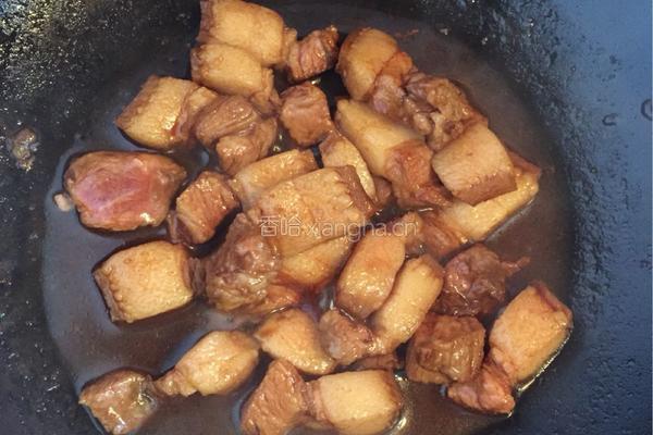 白菜粉条炖猪肉的做法图解6