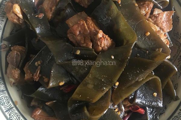 排骨烧海带的做法图解11