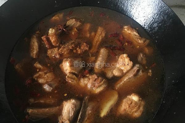 排骨烧海带的做法图解7