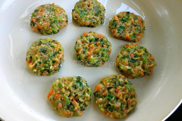 香煎鸡肉饼的做法图解13