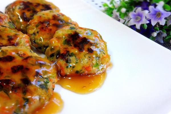 香煎鸡肉饼的做法图解20
